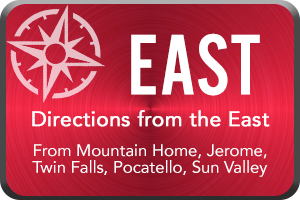 Directions from the East
